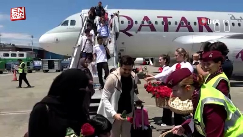 Trabzon Havalimanı'nda turizm sezonu yoğunluğu başladı