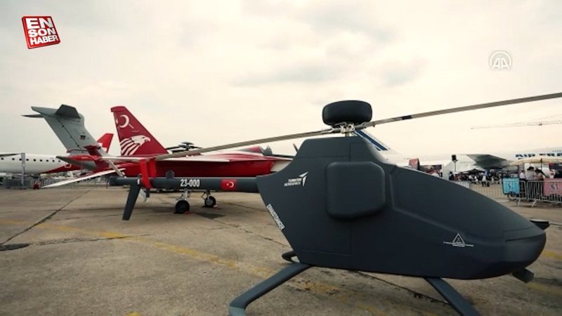 'Kargo İHA' ilk kez Paris'te vitrine çıktı