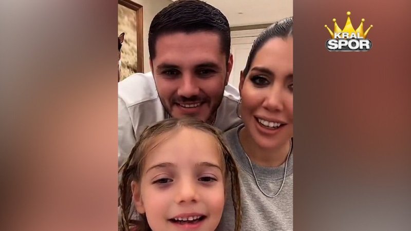 Mauro Icardi ve Wanda Nara TikTok yayınında Türkçe konuştu