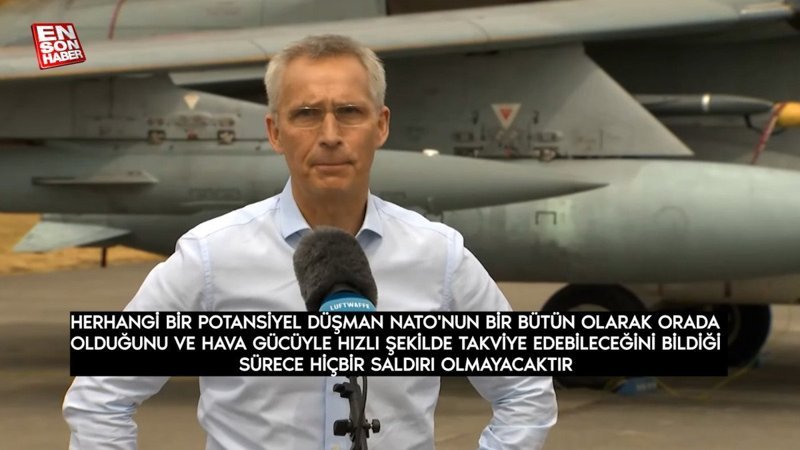 Stoltenberg: Air Defender 2023'ü çatışma olmasın diye yapıyoruz