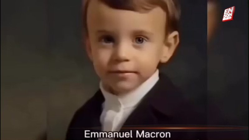 Yapay zeka devlet başkanlarının çocukluk hallerini çizdi