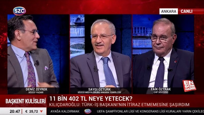 Faik Öztrak'ın yüzünü düşüren 'koltuk' yorumu