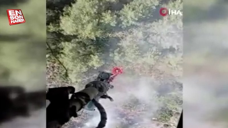 Marmaris'te orman yangını