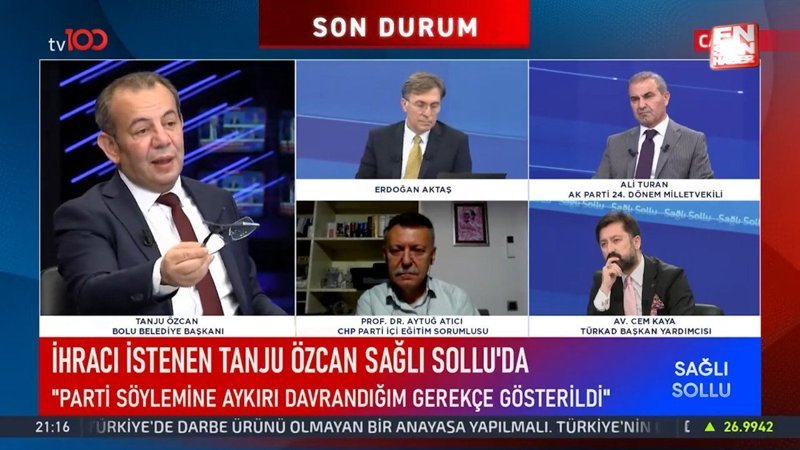 Tanju Özcan: Bu seçimin kaybedilmesinin sorumlusu Genel Başkan’ın kendisi