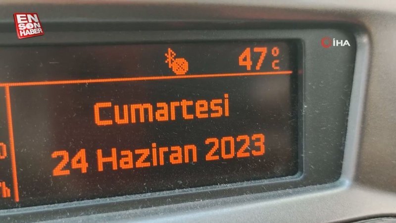 Adana’da termometreler 47 dereceyi gördü