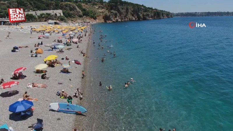 Antalya’da termometreler 41 dereceyi gördü