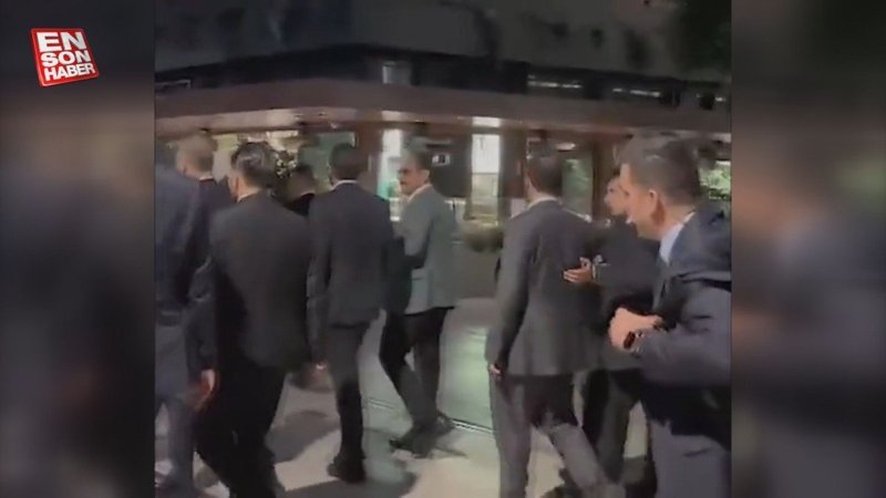 Hakan Fidan ve İbrahim Kalın Galataport'ta