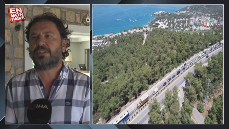 Bodrum’a 60 saatte 60 bin araç giriş yaptı
