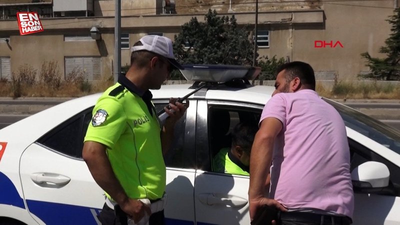 Kahramanmaraş'ta dron destekli trafik denetimi