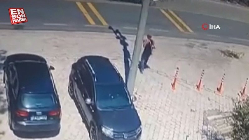 Marmaris'teki yangında cesedi bulunan şahsın son görüntüleri bulundu