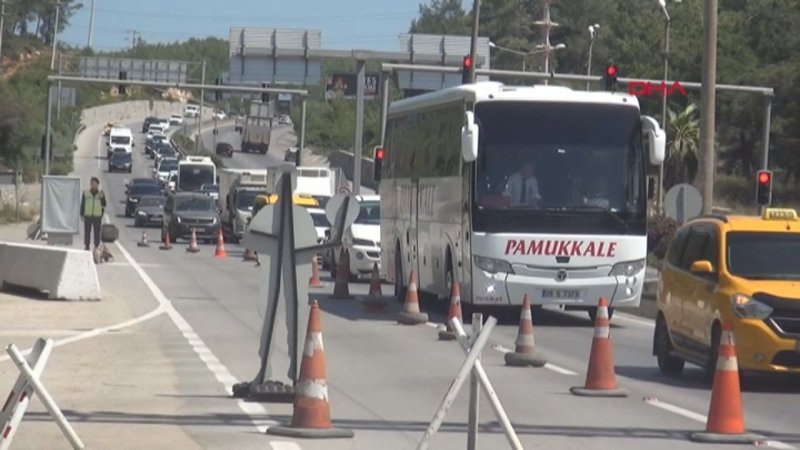 Bodrum’a akın var: 4,5 günde 100 bin araç geldi