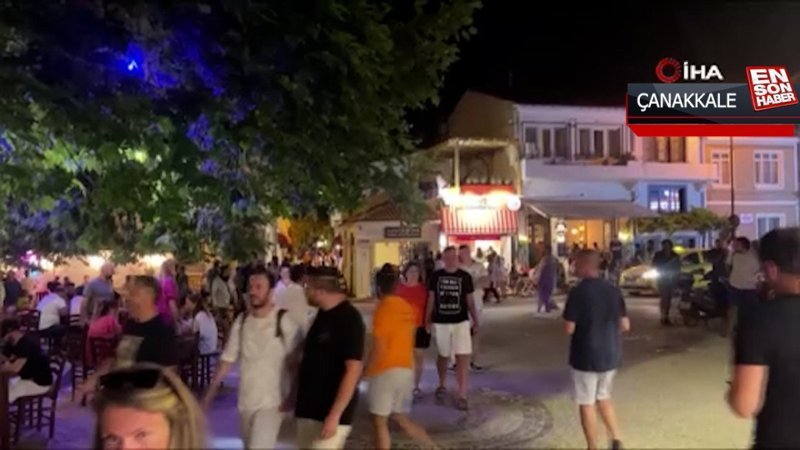 Bozcaada, Kurban Bayramı’nda dolup taştı