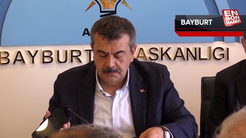 Cumhurbaşkanı Erdoğan, Bayburt'taki bayramlaşmaya telefonla bağlandı