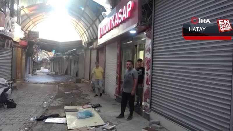 Hatay'da Kurban Bayramı'da sokaklar sessizliğe büründü