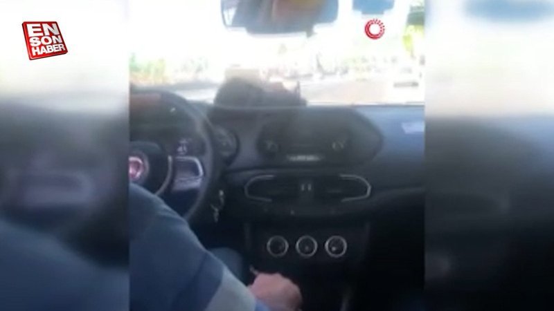 Küçükçekmece'de taksici ile müşterisi arasındaki adres tartışması