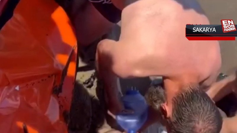 Alkol ve uyuşturucu kullandıktan sonra denizde boğulma tehlikesi geçirdi