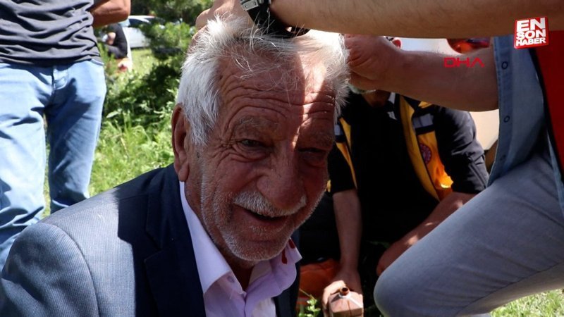 Erzurum'daki cirit gösterisinde başlarına sopa isabet eden izleyiciler yaralandı