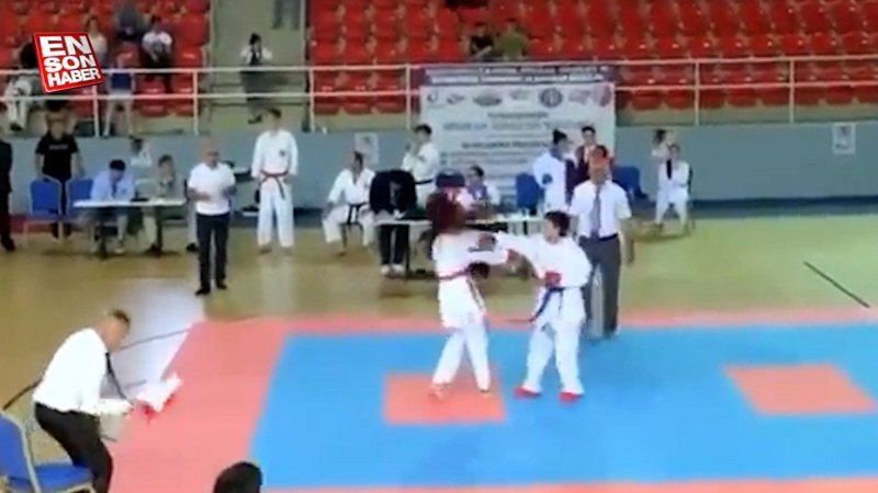 Ermeni sporcudan Azerbaycanlı rakibine çirkin hareket