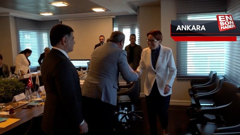 İYİ Parti lideri Akşener Başkanlık Divanı üyeleriyle bir araya geldi