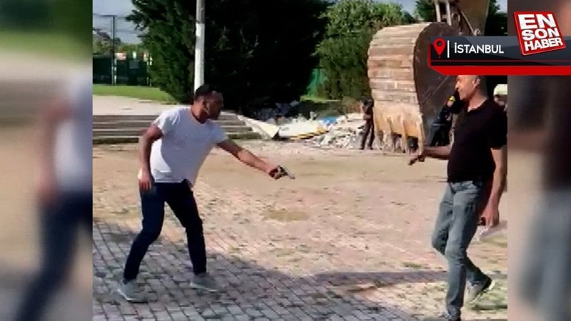 İstanbul'da olaylı yıkım: Ekiplere silah çektiler