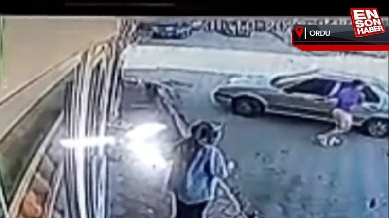 Ordu'da namaza giden yaşlı adama el freni çekilmeyen otomobil çarptı