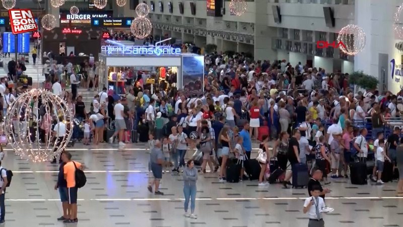 Antalya’ya her kıtadan misafir geliyor: Turist sayısı 6 milyonu geçti