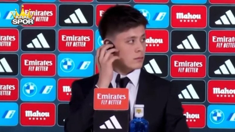 Arda Güler'in basın toplantısındaki Türkçe hassasiyeti