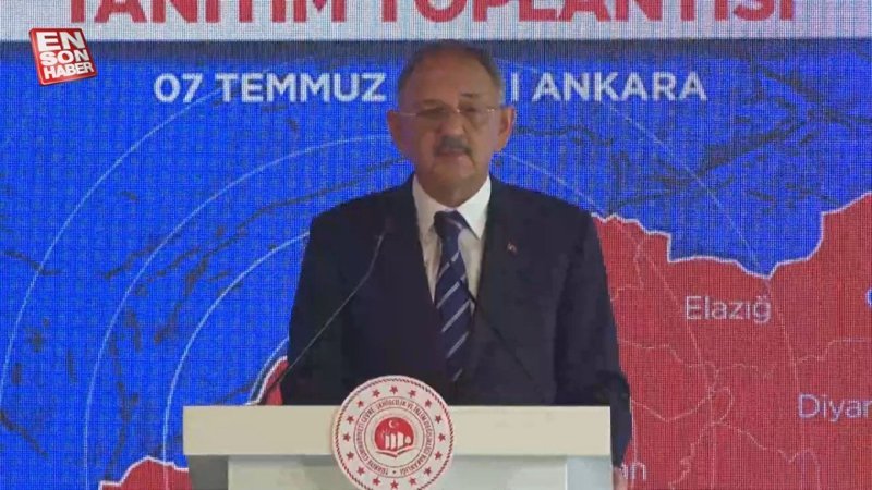 Mehmet Özhaseki, yapılaşmada 4 kırmızı çizgiyi sıraladı