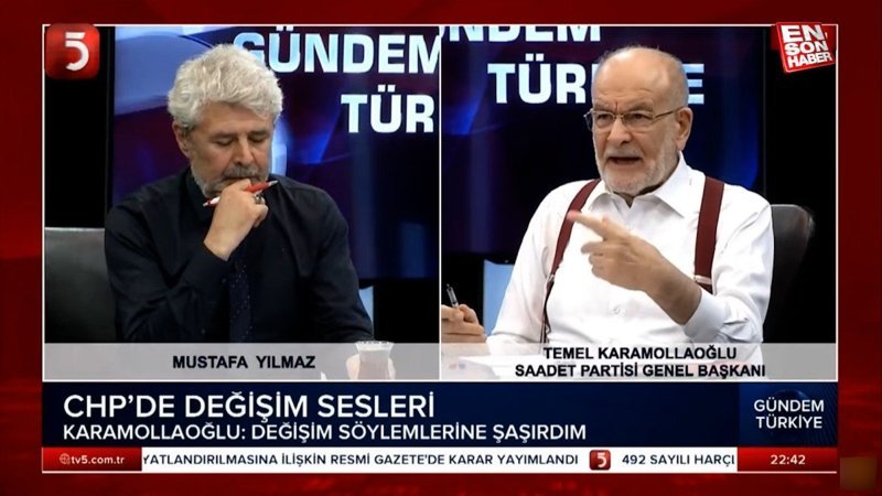 Temel Karamollaoğlu, muhalefette değişim rüzgarından rahatsız