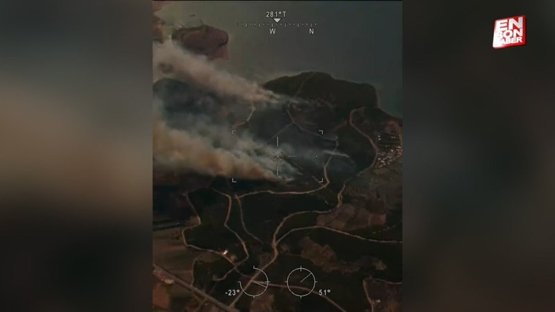 İzmir Aliağa yangını kontrol altına alındı