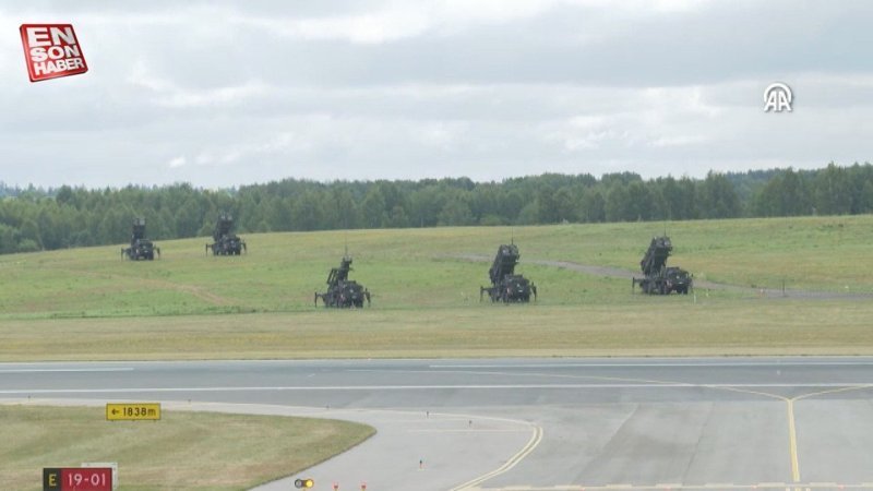 Vilnius'ta NATO hareketliliği: Patriotlar konuşlandırıldı