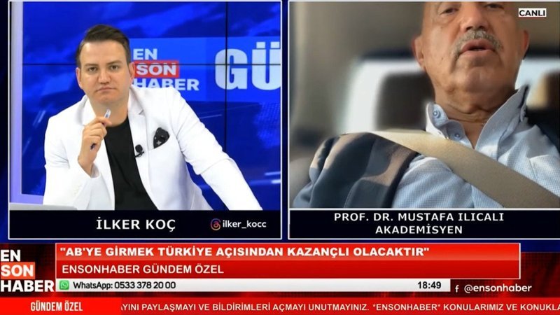 Mustafa Ilıcalı: AB'ye girmek Türkiye açısından kazançlı olacaktır