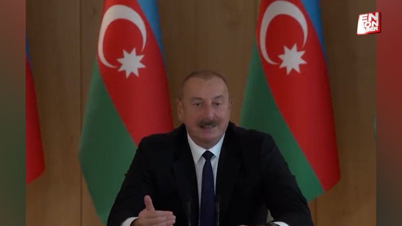 Aliyev: Ermenistan'ın, Karabağ'ın Azerbaycan toprağı olduğunu kağıt üzerinde onaylamasını bekliyoruz