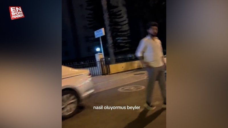 Erkeklere laf atarak, tacizi anlatmaya çalıştı