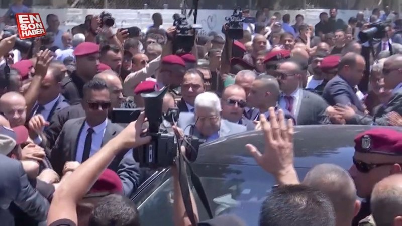 Filistin Devlet Başkanı Abbas, Cenin'i ziyaret etti