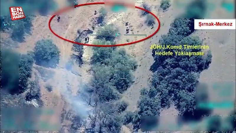 Ali Yerlikaya teröristlere yönelik operasyonun görüntülerini paylaştı