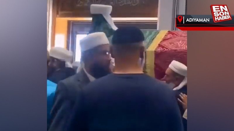 Menzil Şeyhi Seyyid Abdulbaki El-Hüseyni'nin kalabalık cenaze töreni