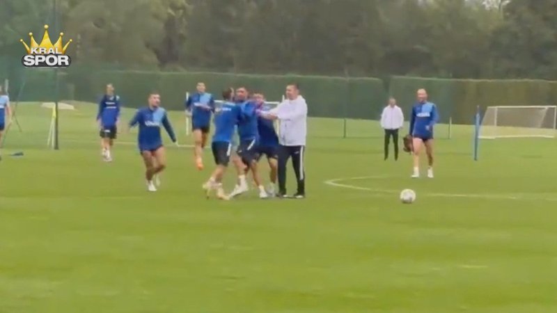 Trabzonspor'da oyuncular arasında tartışma şakası