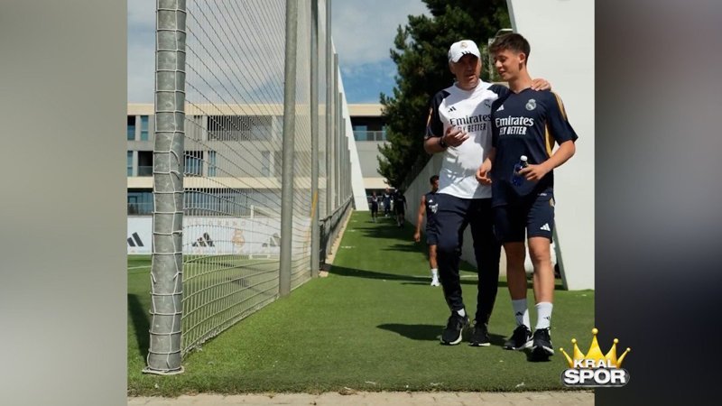 Carlo Ancelotti, Arda Güler'le özel ilgileniyor