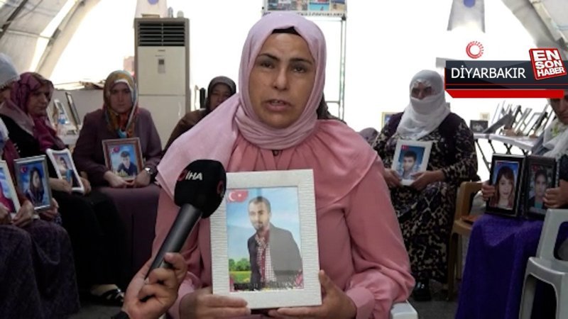 Evlat nöbetindeki anne: Oğlum kaçırılmasaydı gazeteci olacaktı