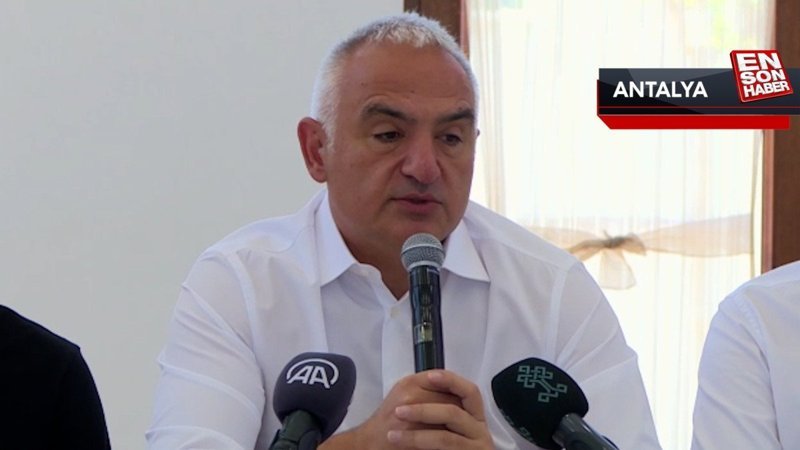 Mehmet Nuri Ersoy: Antalya'ya 14-15 milyon civarında ziyaretçi bekleniyor