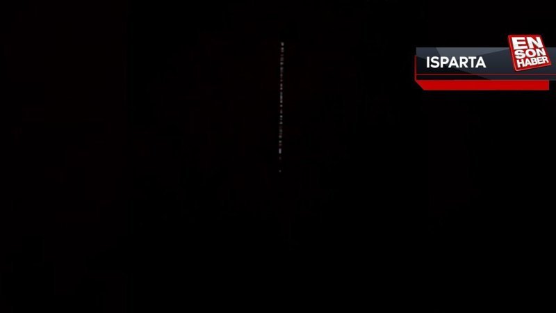 Starlink uyduları Isparta'da görüldü