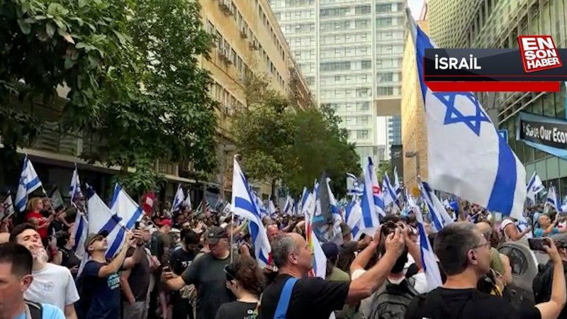 İsrail'de hükümetin yargı düzenlemesine karşı protestolar sürüyor