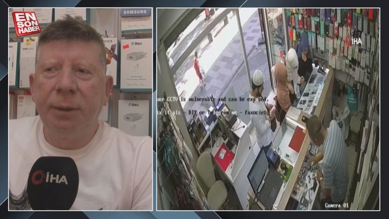 Sarıyer’de sahte dolarla esnafı dolandırıp son model telefon aldılar