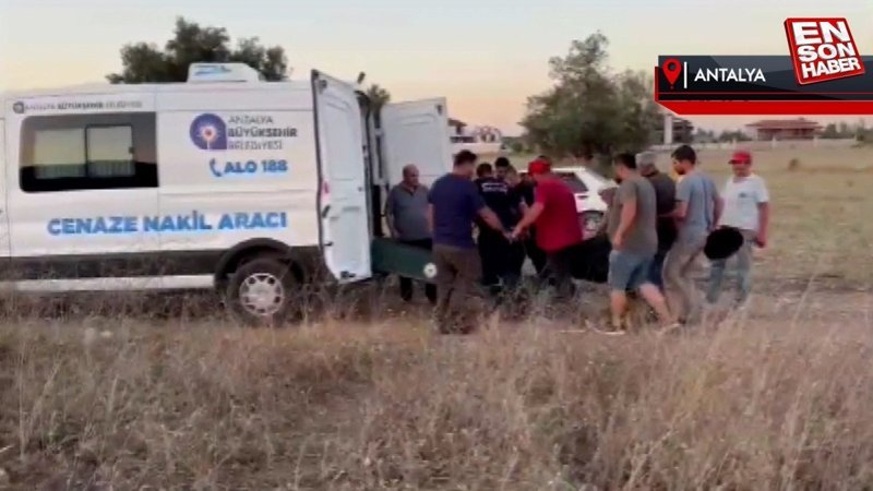 Antalya'da kaybolan Alzheimer hastası boş arazide ölü bulundu