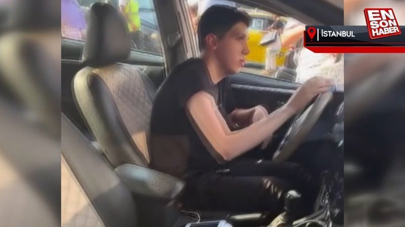 Başakşehir’de pişkin taksici kamerada: Hem karttan hem elden ödeme istedi