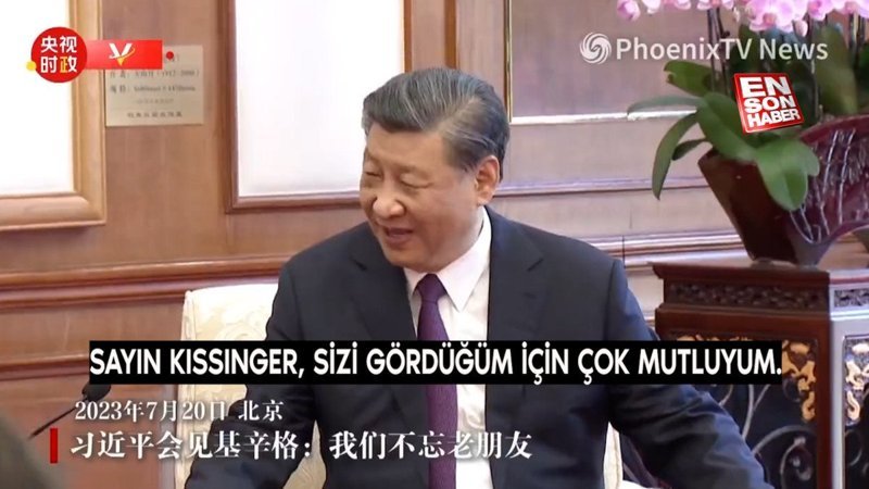 Çin-ABD ilişkilerinin mimarı Kissinger, Şi Cinping'le görüştü