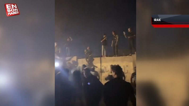 Irak'ta Sadr yanlıları, İsveç büyükelçiliğini ateşe verdi