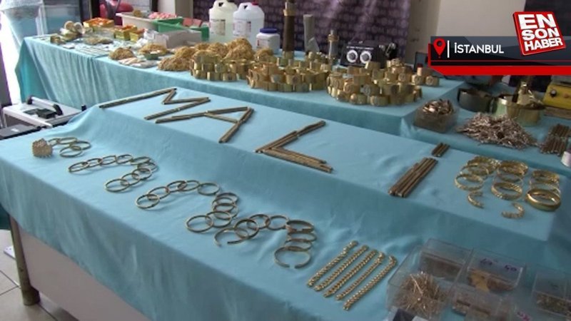 Kapalıçarşı'da 80 milyon liralık sahte altın operasyonu