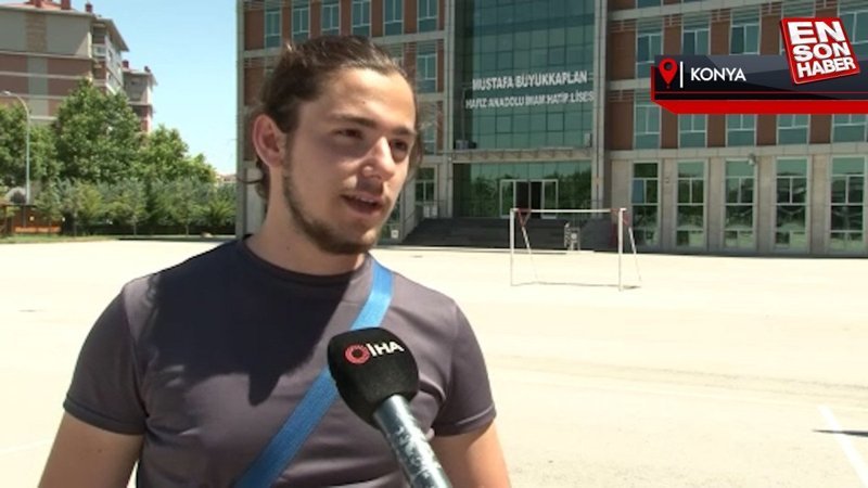 Konya'da annesinin 28 Şubat sürecinde atıldığı fakültede Türkiye birincisi oldu